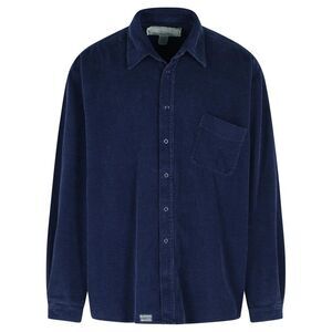 Erl Blue Cotton Shirt Men